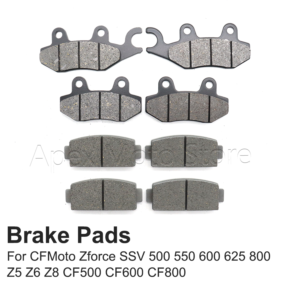 Motorcycle Brake Pads - Pastilhas de Freio Dianteiras e Traseiras