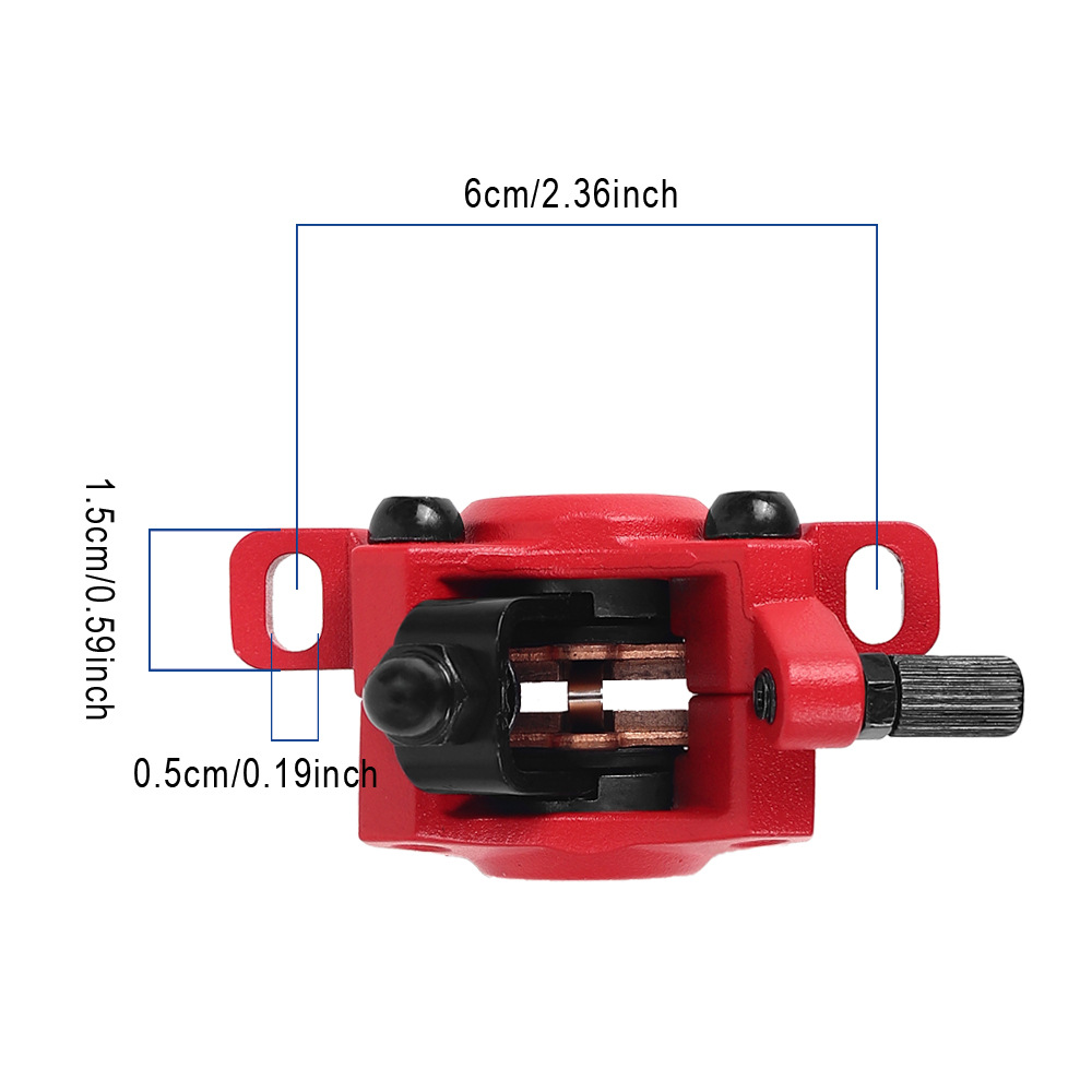 Pinça de freio a disco para sc - Front Rear Brake Caliper Bracket Kit avaliação e preço